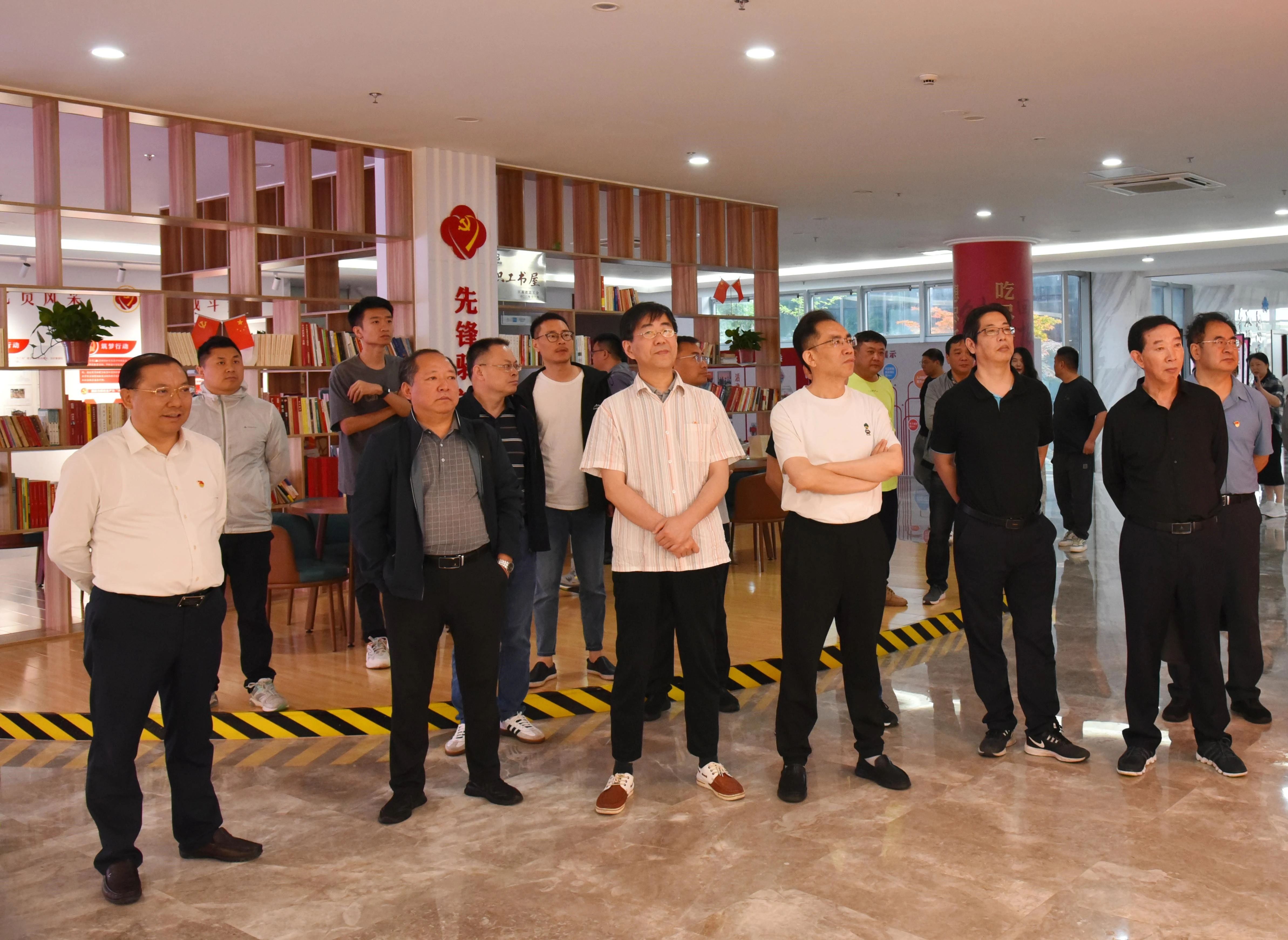 【快訊】淮安市建筑設計研究院有限公司黨委書(shū)記王士先一行蒞臨集團公司調研